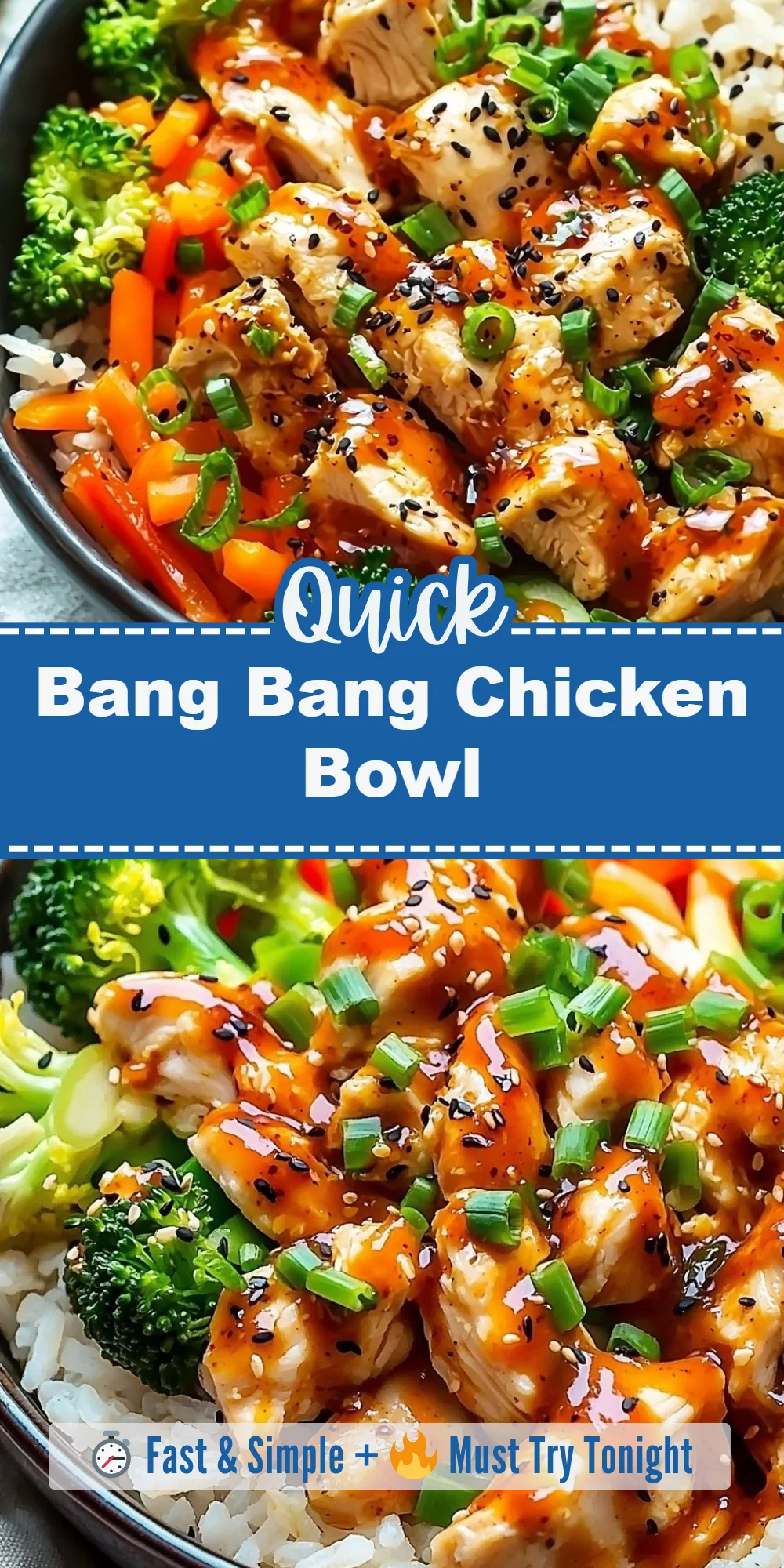 Bang Bang Chicken Bowl