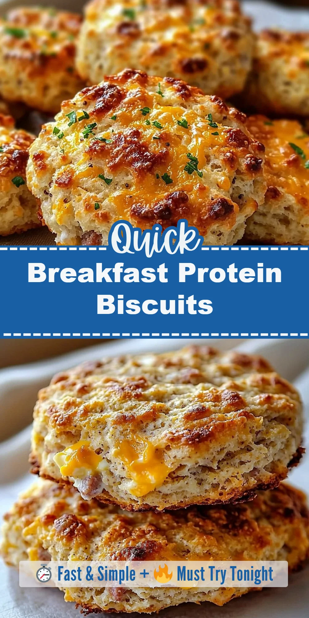 Breakfast Protein Biscuits
