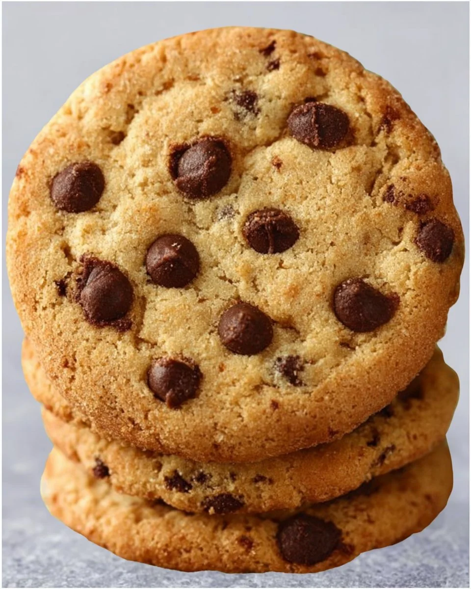 Crispy Cookies with Chocolate Chunks