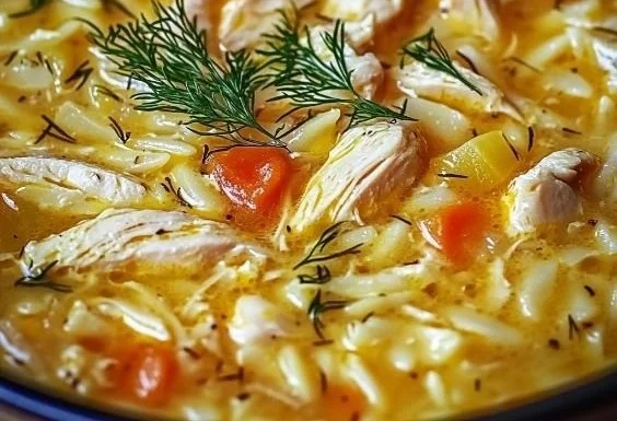 Greek Lemon Chicken Soup