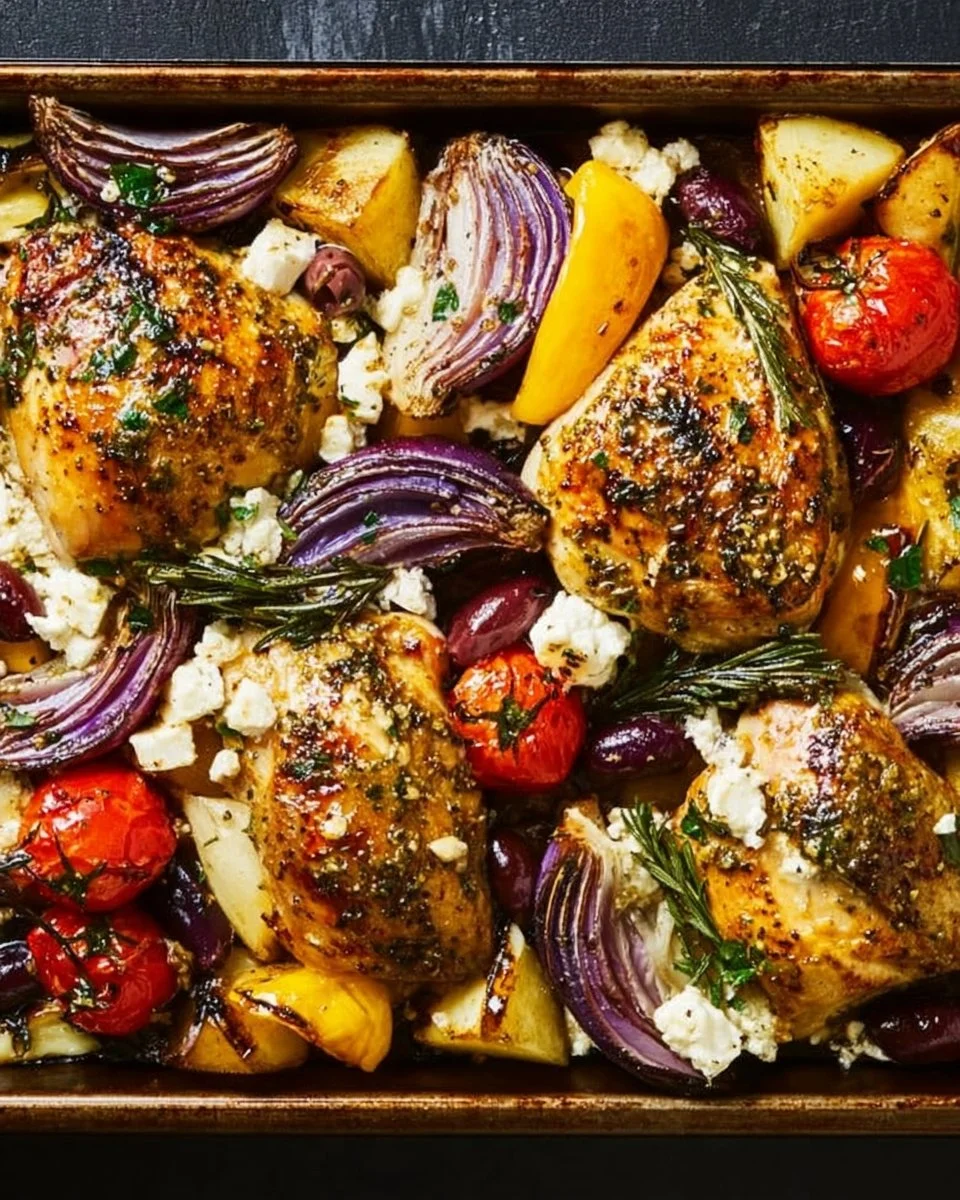 Greek Sheet Pan Chicken