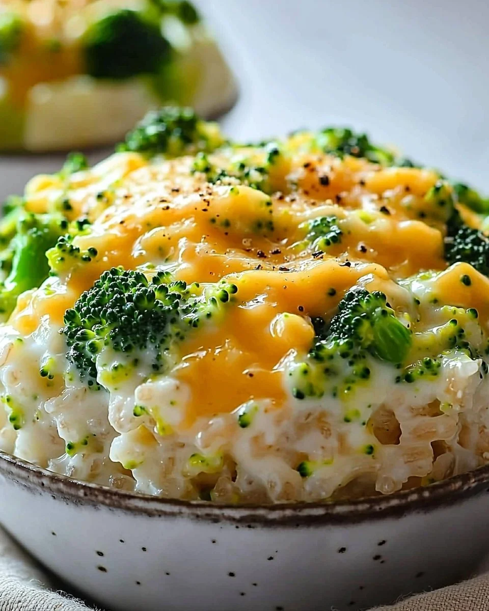 High-Protein High Fiber Broccoli Cheddar Rice Cup