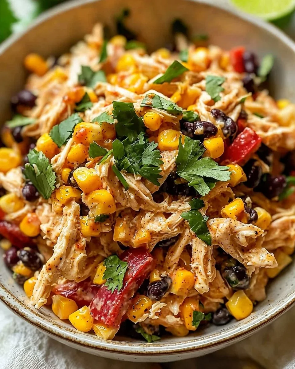 High-Protein Southwest Chicken Salad