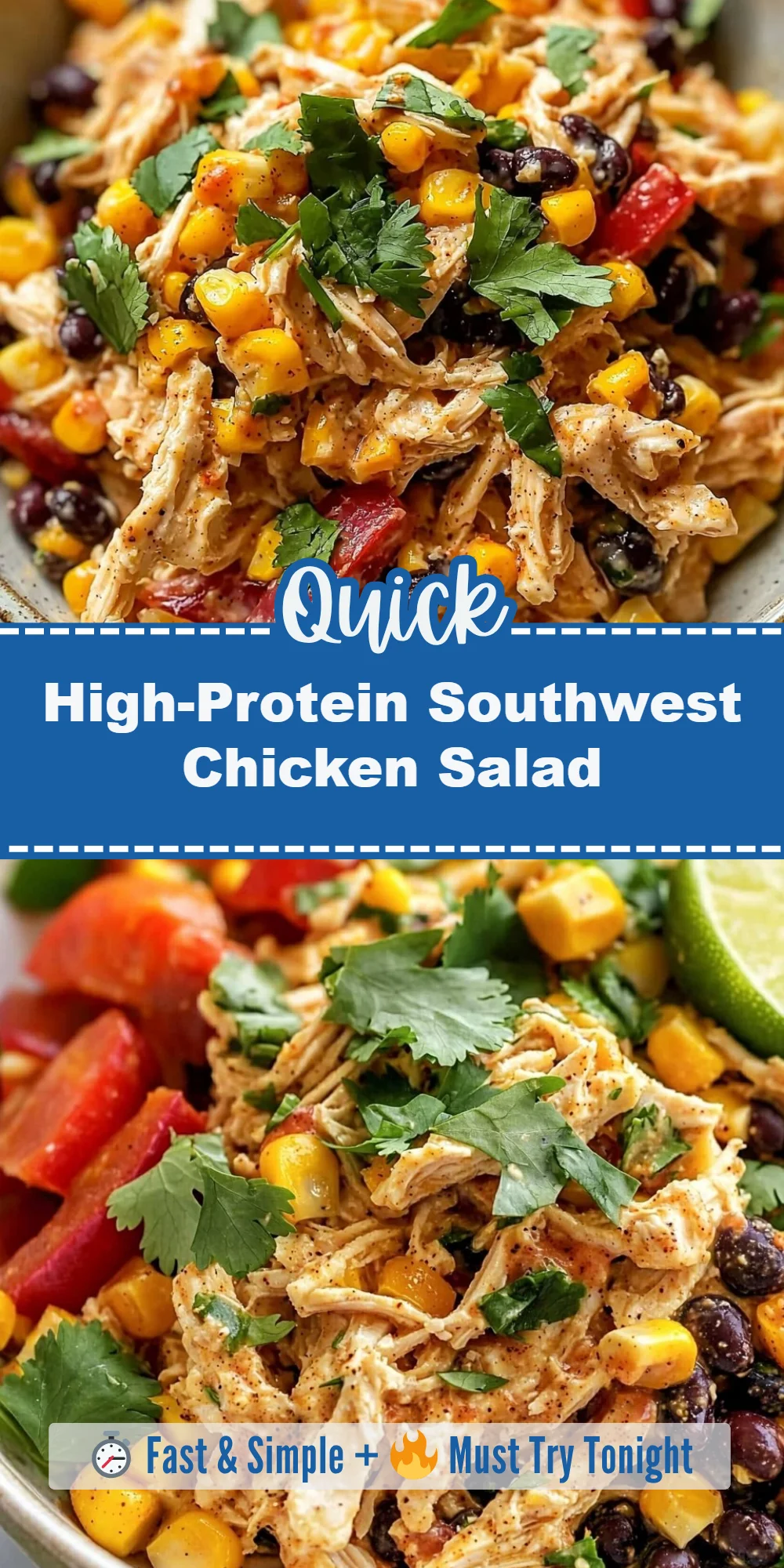 High-Protein Southwest Chicken Salad