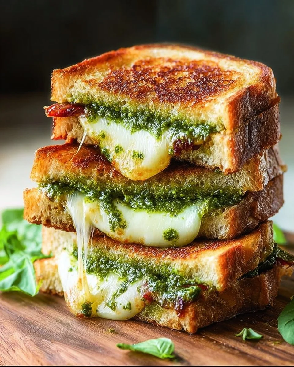 Pesto Grilled Cheese