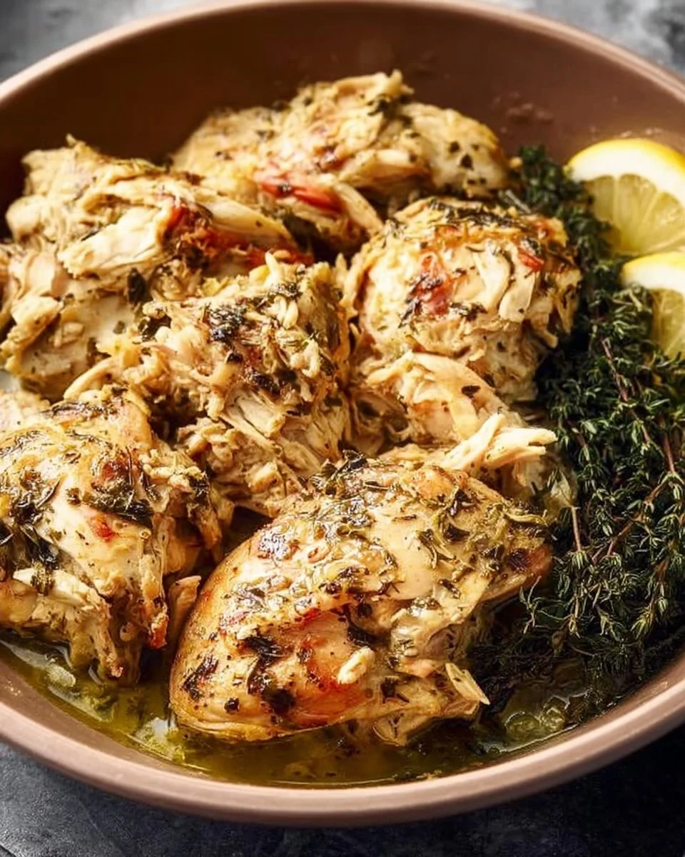 Slow Cooker Greek Chicken
