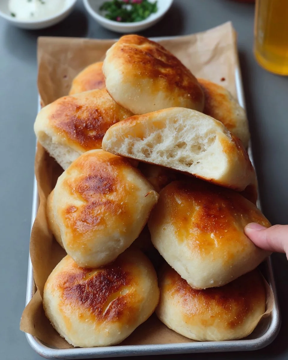 Soft Fried Buns