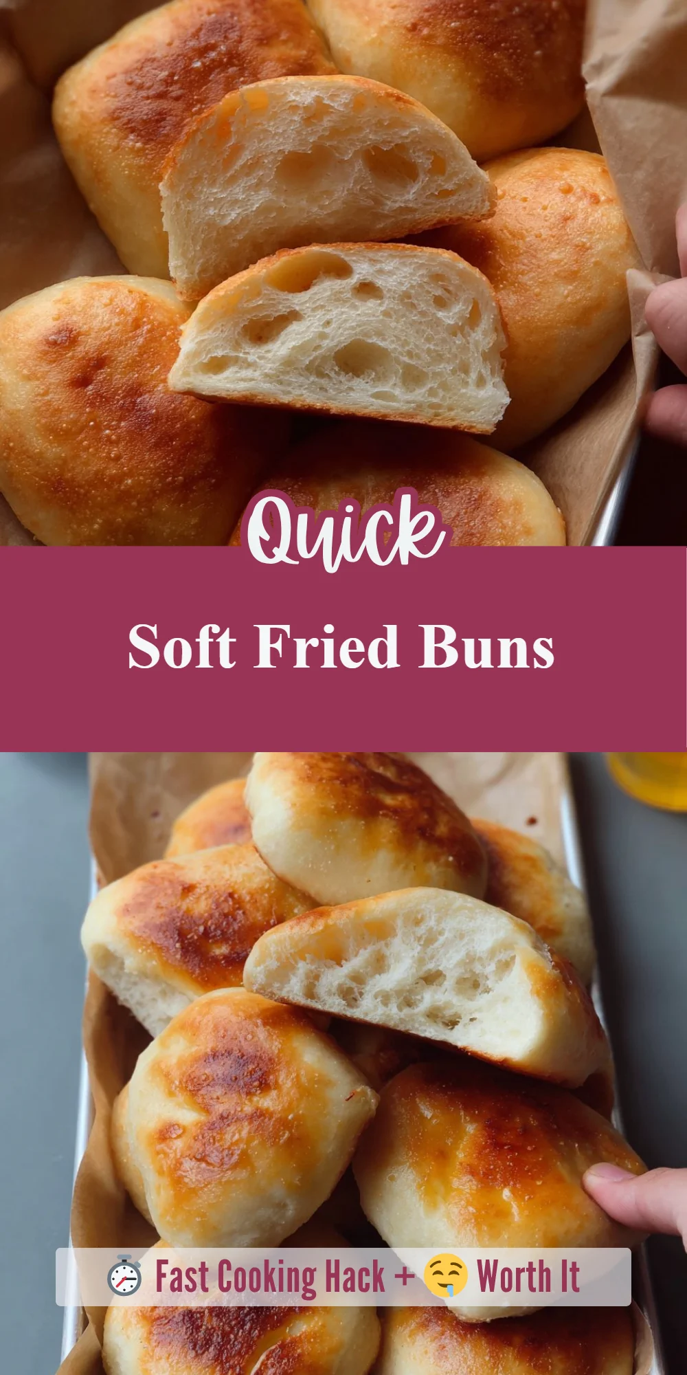 Soft Fried Buns