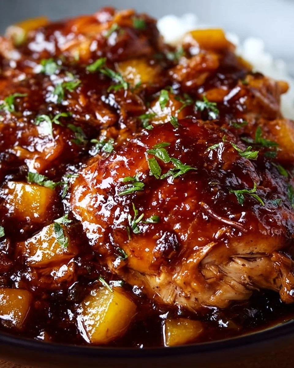 Sweet Hawaiian Crockpot Chicken