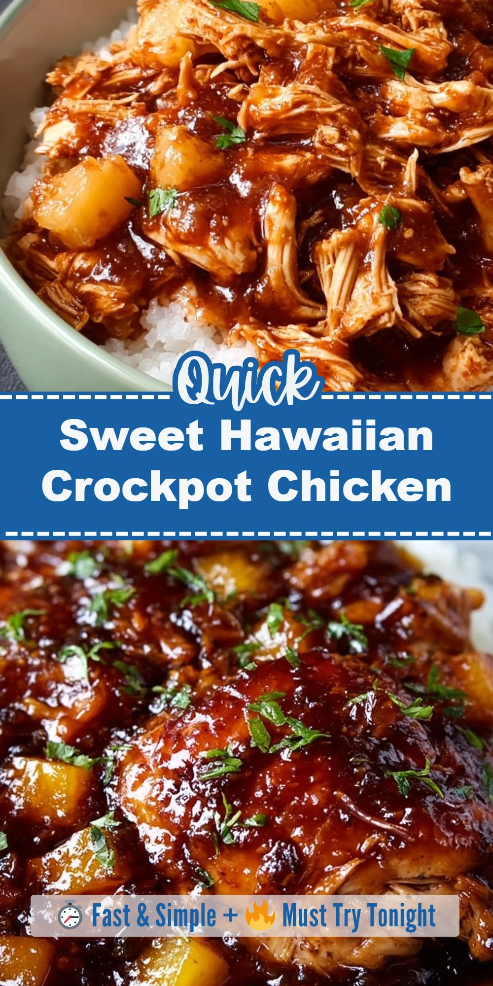 Sweet Hawaiian Crockpot Chicken