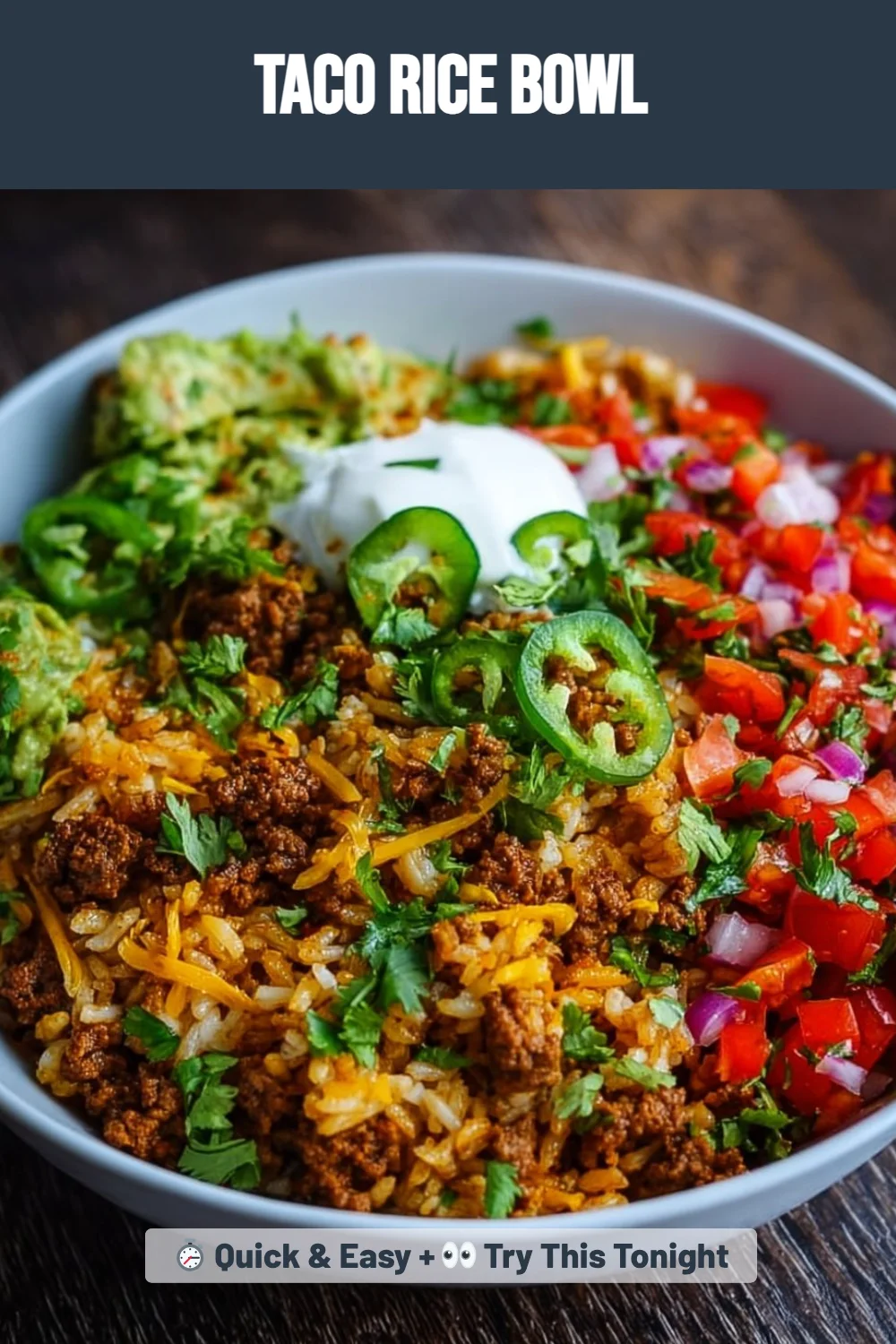 Taco Rice Bowl
