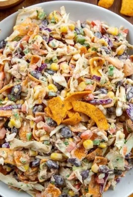 Flavor-packed coleslaw with vibrant ingredients and bold spices