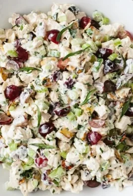 Delicious classic chicken salad made with fresh ingredients and savory dressing
