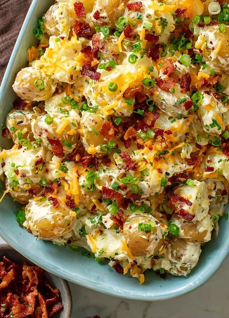 Creamy Loaded Potato Salad