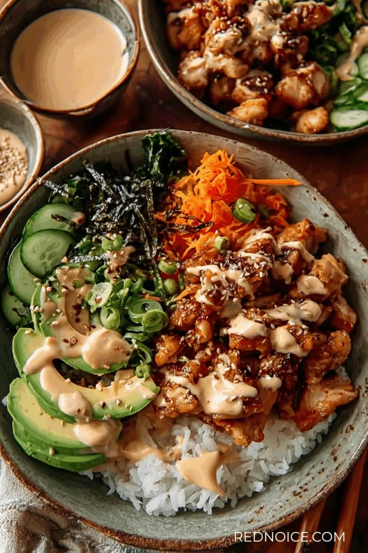 Crispy Honey-Ginger Chicken with Yum Yum Sauce
