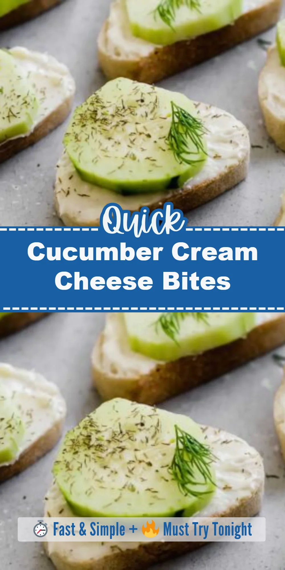 Cucumber Cream Cheese Bites