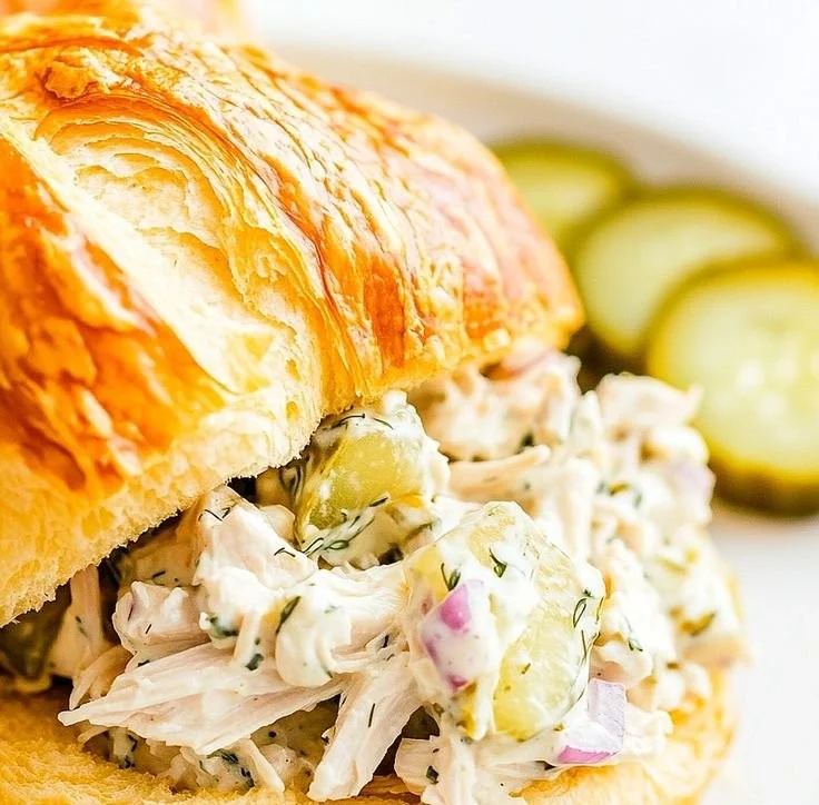 Flavored Dill Pickle Chicken Salad