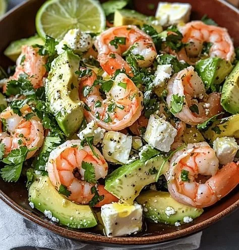 Freshness Salad with Shrimp, Avocado & Heart of Palm