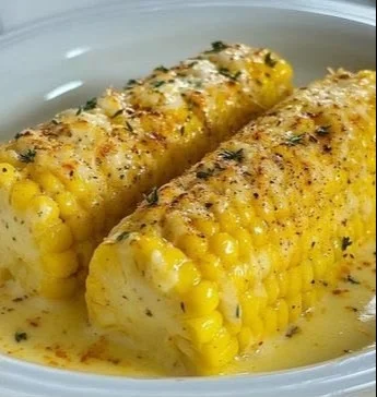 Garlic Parmesan Corn on the Cob