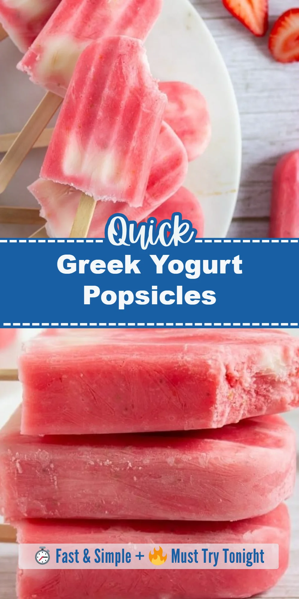 Greek Yogurt Popsicles