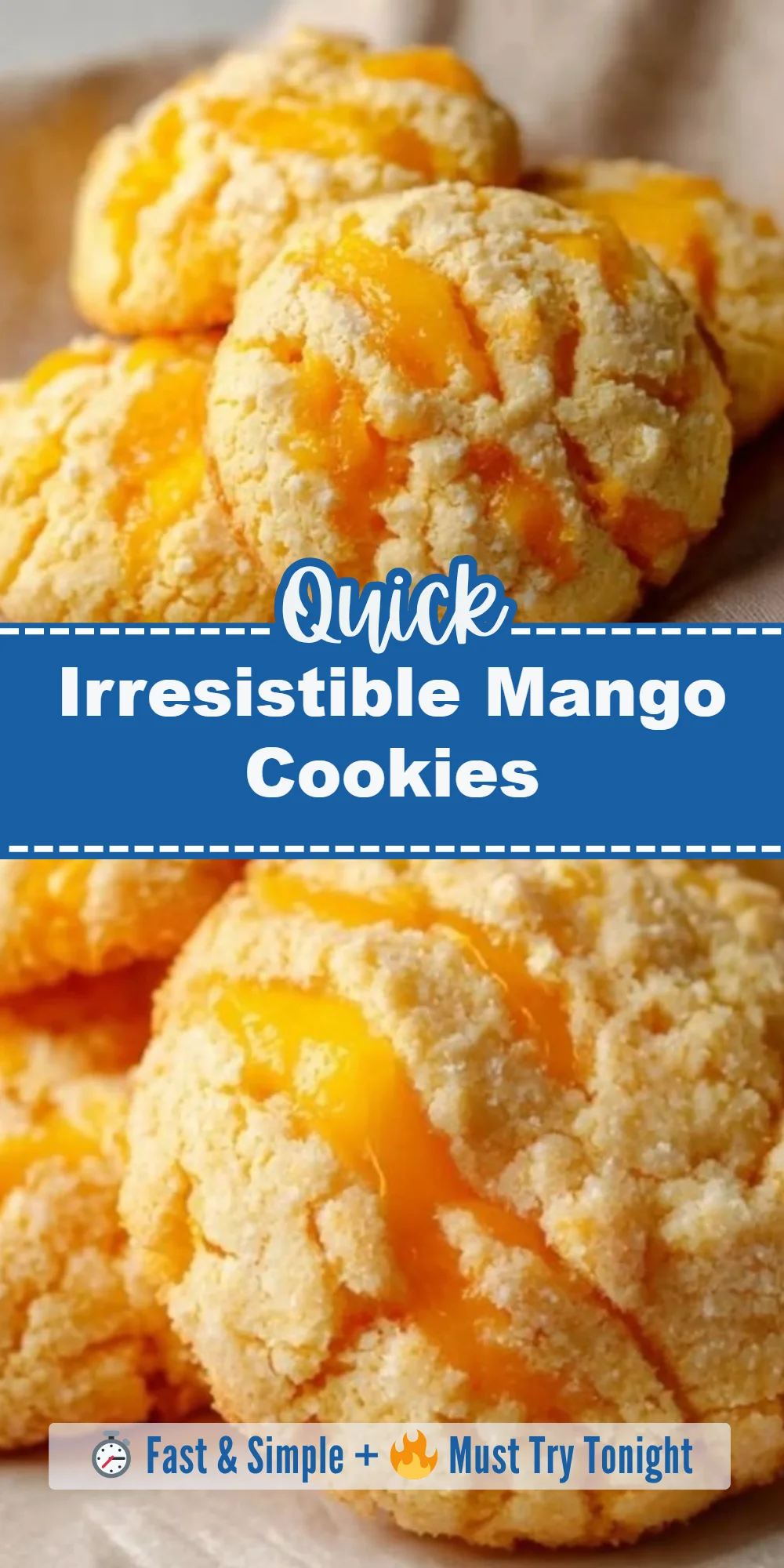 Irresistible Mango Cookies