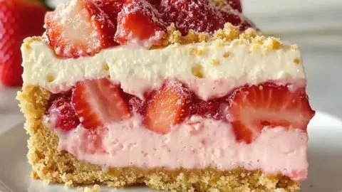 Irresistible Strawberry Shortcake Cheesecake for Sweet Lovers