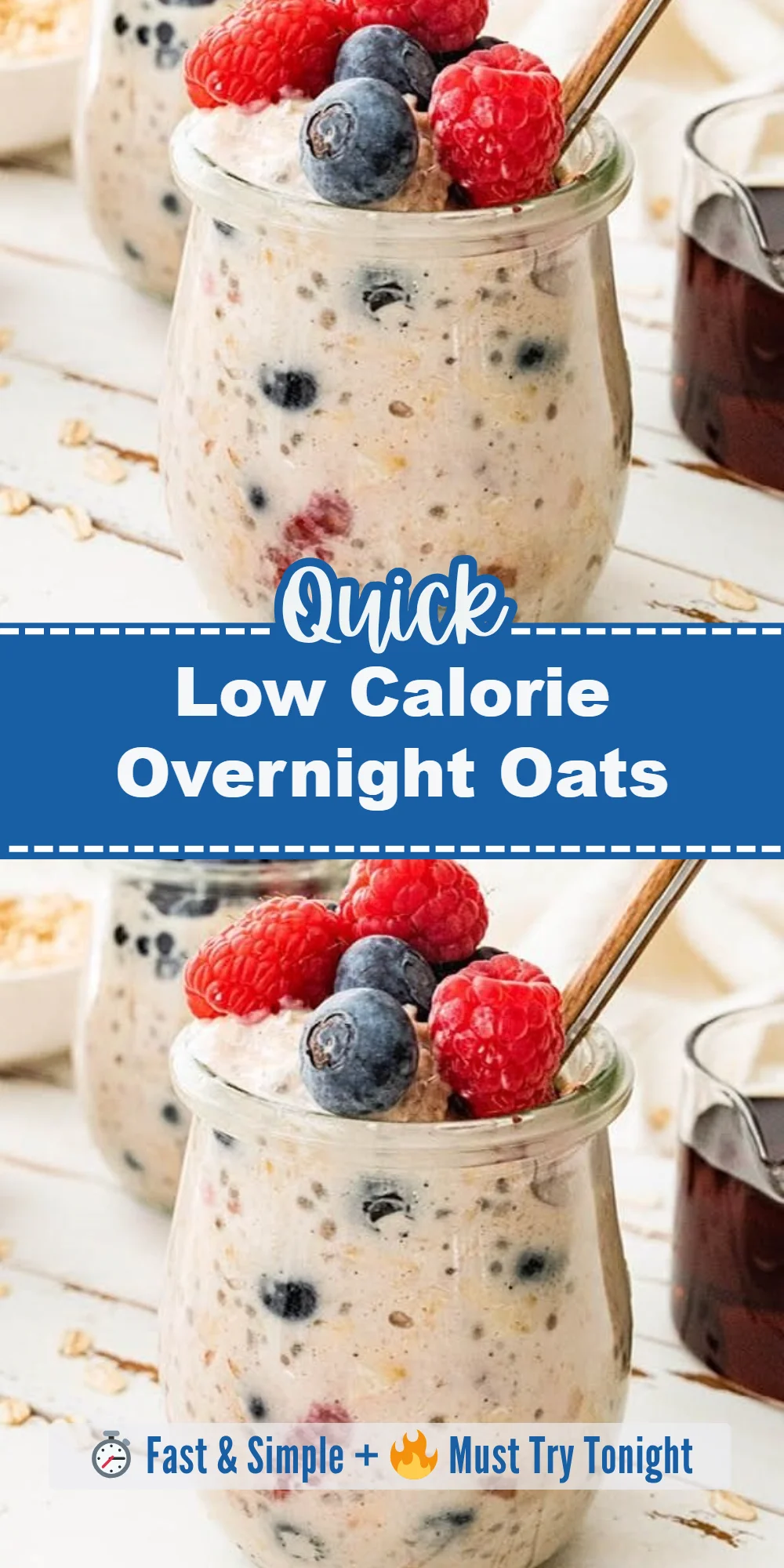 Low Calorie Overnight Oats
