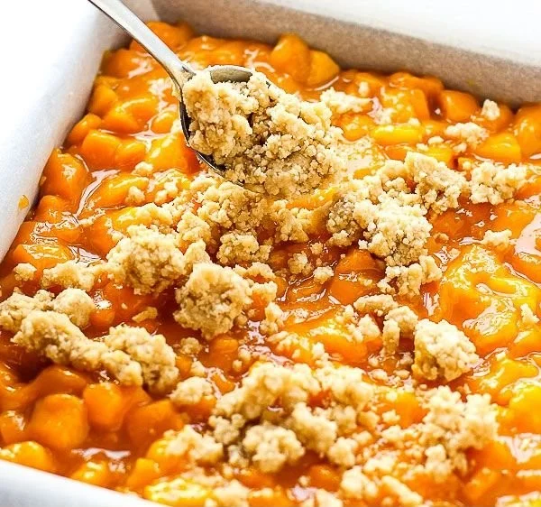 Mango Crumb Bars