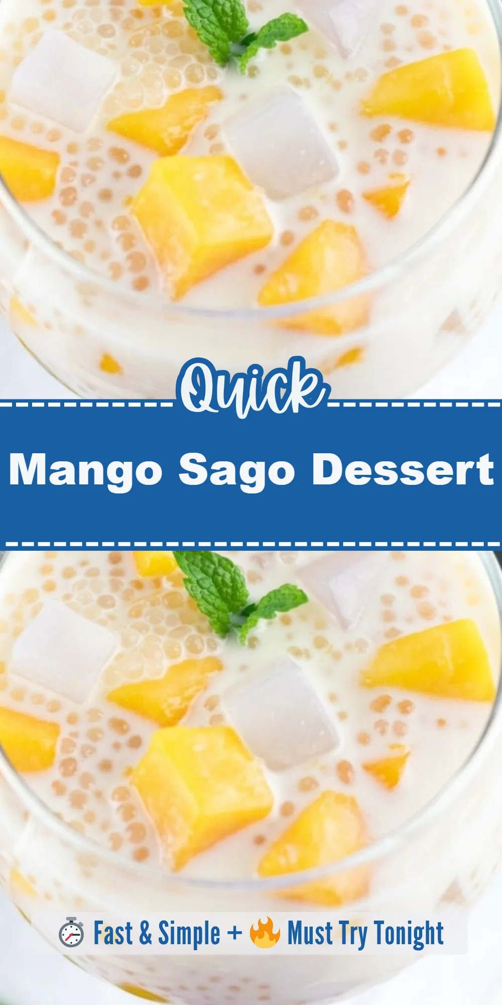 Mango Sago Dessert