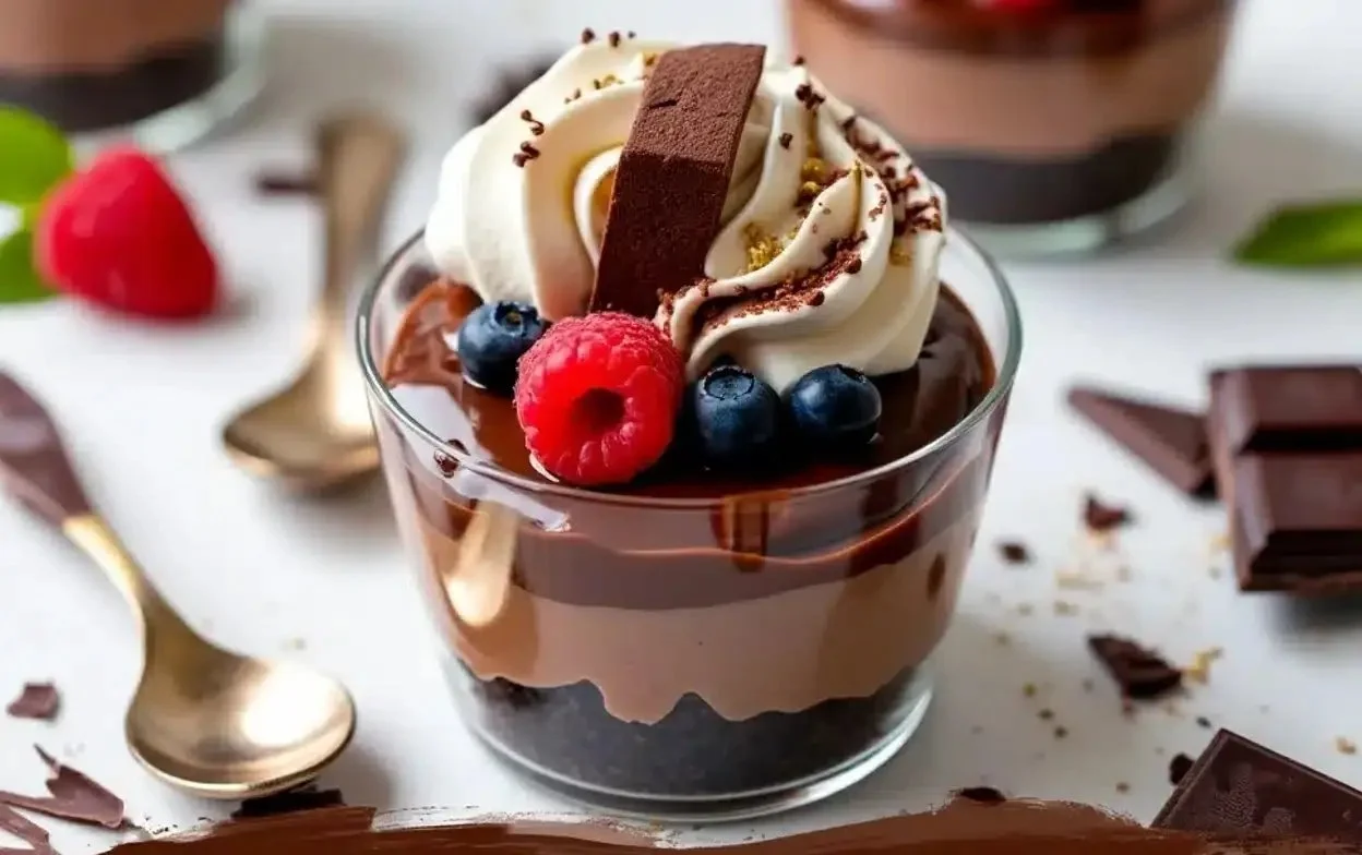 Mini Chocolate Mousse Cups