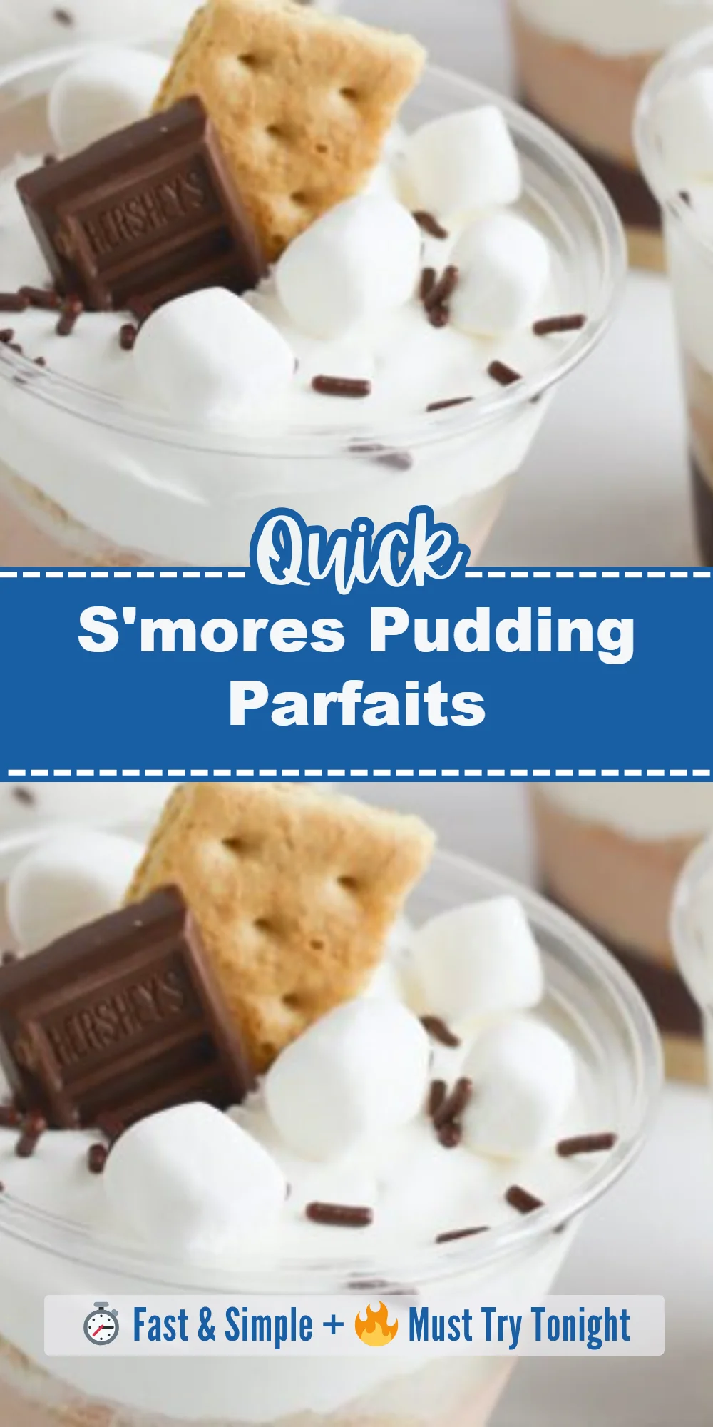 S'mores Pudding Parfaits