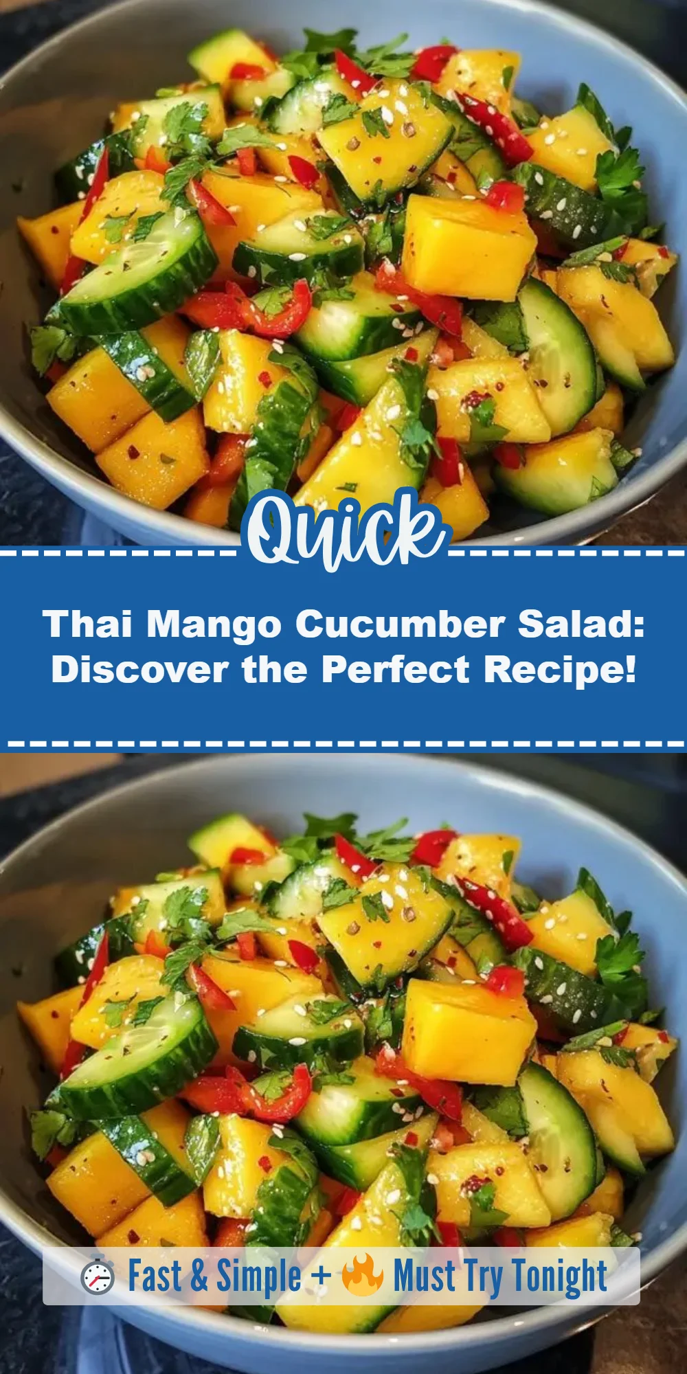Thai Mango Cucumber Salad: Discover the Perfect Recipe!