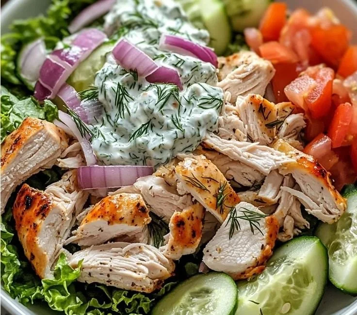 Tzatziki Chicken Salad