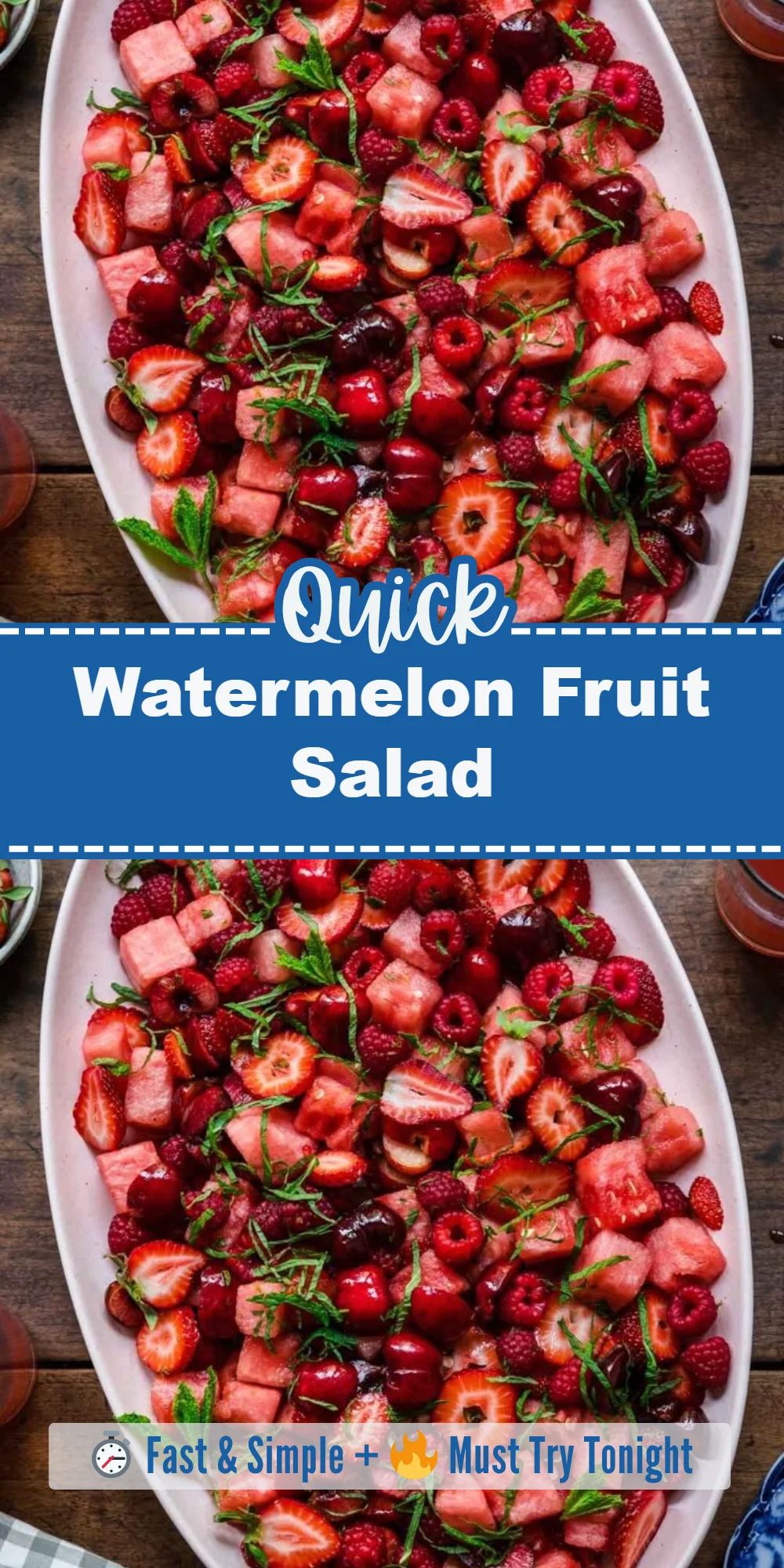 Watermelon Fruit Salad
