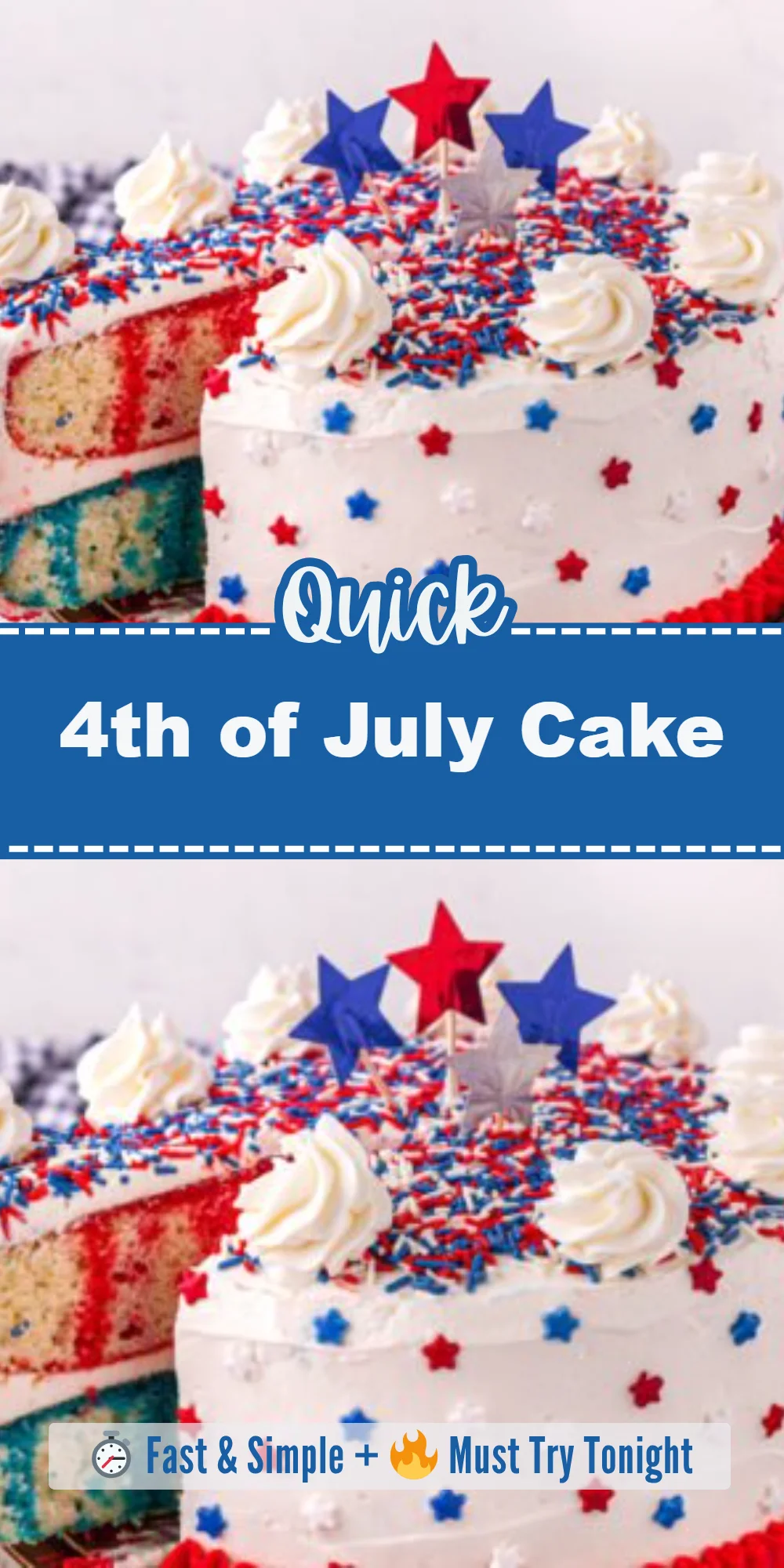 4th of July Cake