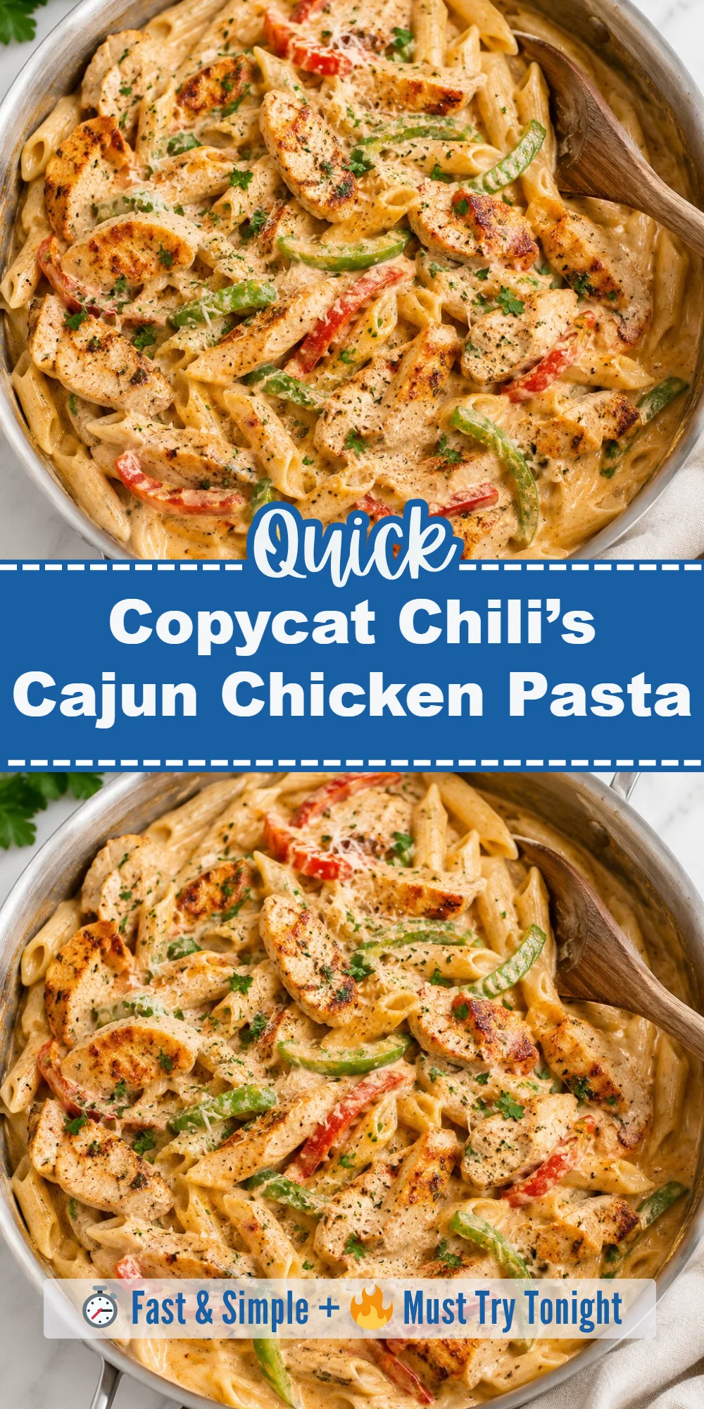 Copycat Chili’s Cajun Chicken Pasta