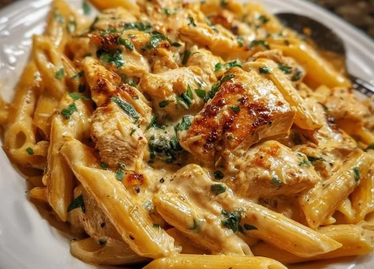 Creamy Cajun Chicken Penne Pasta