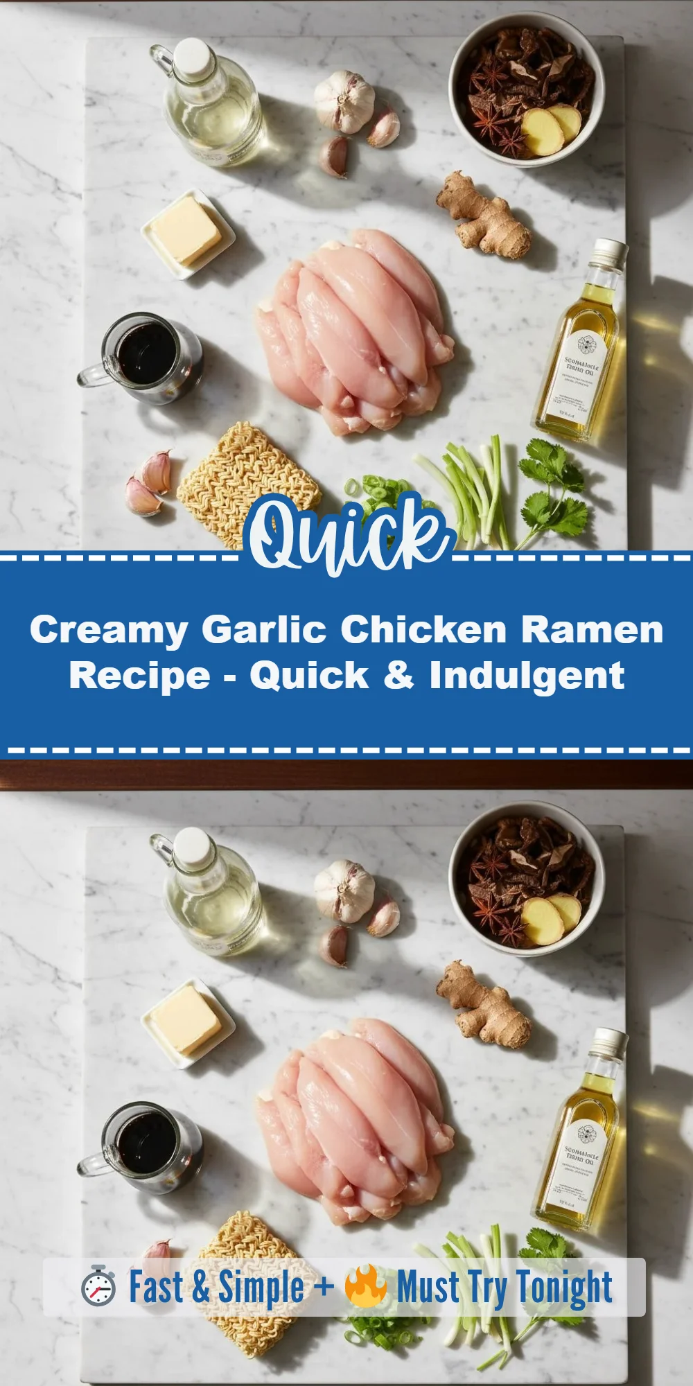 Creamy Garlic Chicken Ramen Recipe - Quick & Indulgent