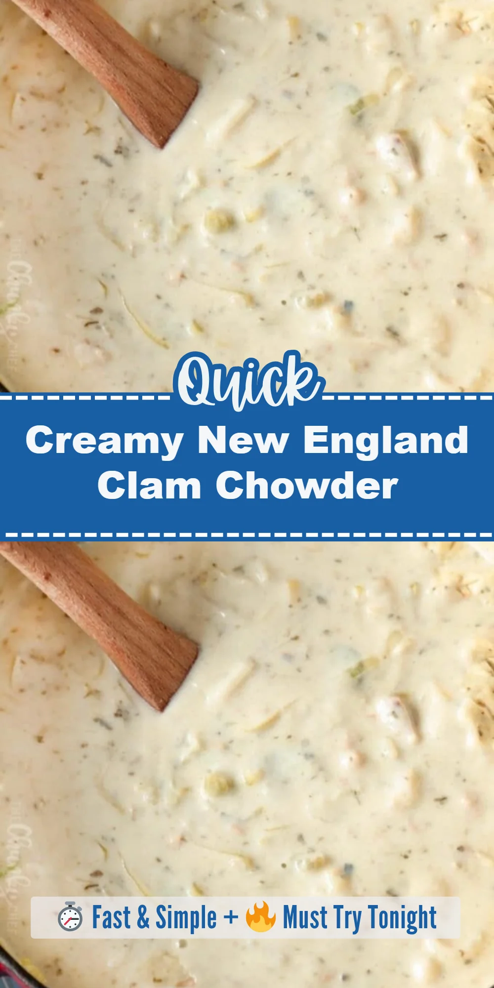 Creamy New England Clam Chowder