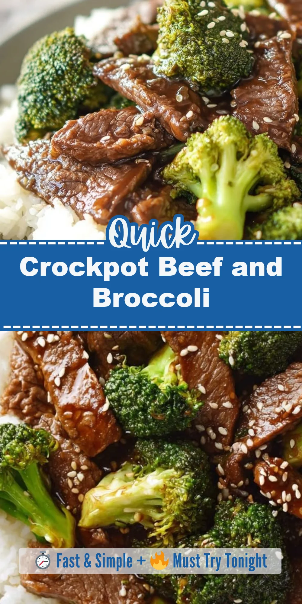 Crockpot Beef and Broccoli