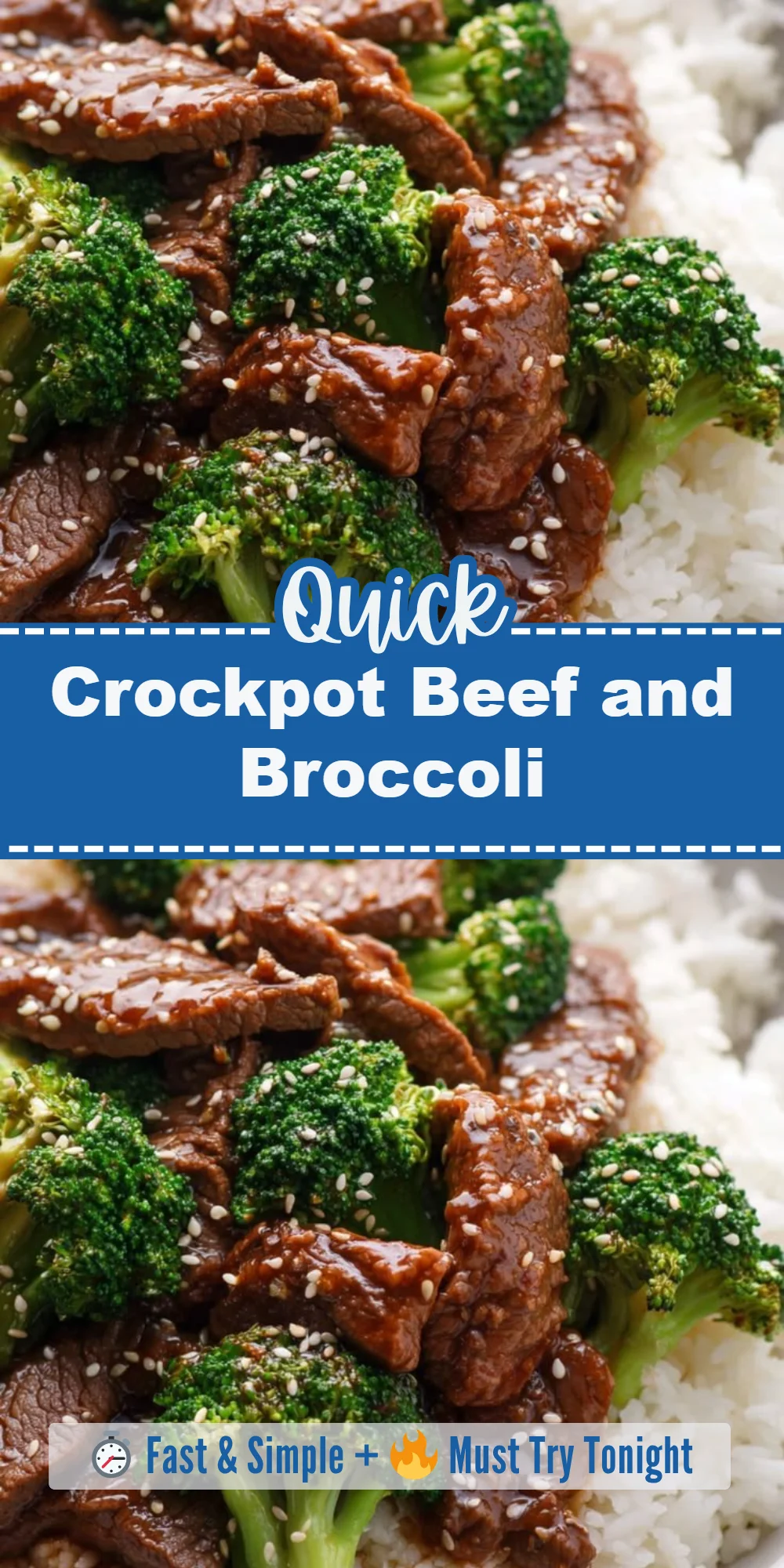Crockpot Beef and Broccoli