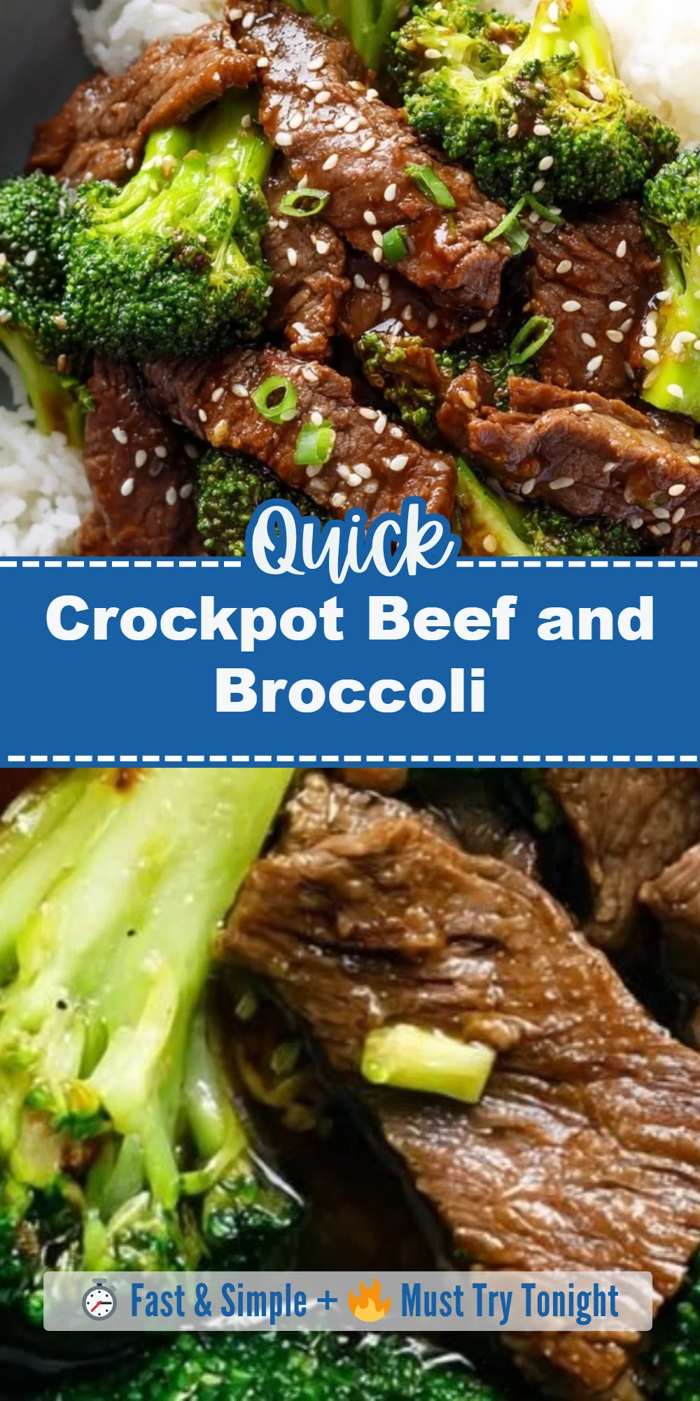 Crockpot Beef and Broccoli
