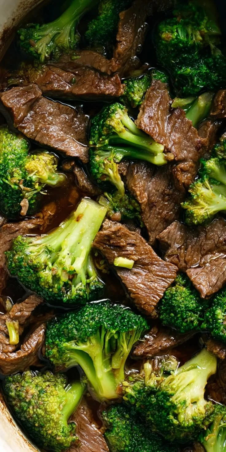 Crockpot Beef and Broccoli