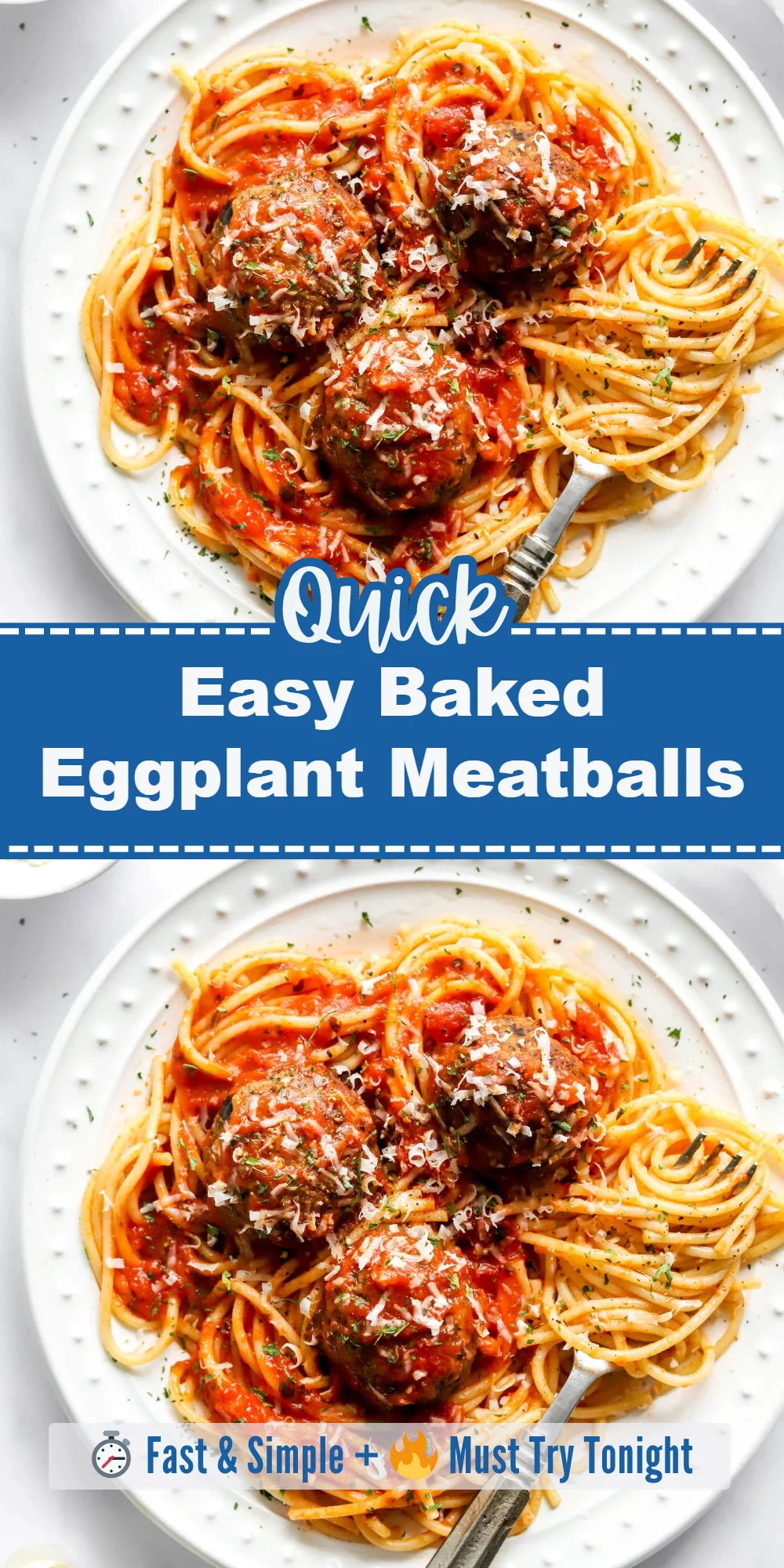 Easy Baked Eggplant Meatballs