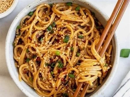 Garlic Sesame Noodles