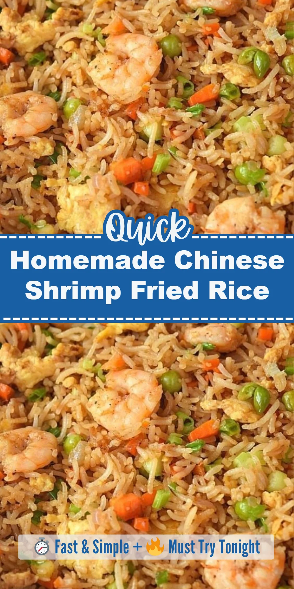 Homemade Chinese Shrimp Fried Rice
