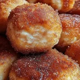 Delicious cinnamon sugar biscuit bites on a plate, ready to enjoy.