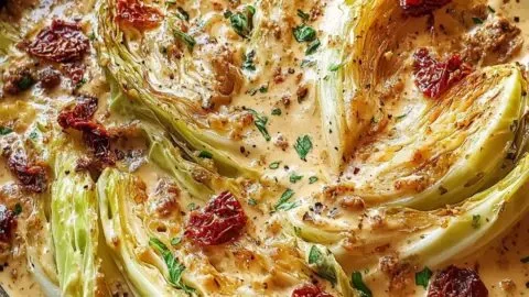 Marry Me Melting Cabbage in Creamy Tuscan Love Sauce