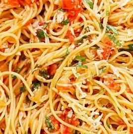 Delicious One Pot Pasta dish prepared with fresh ingredients and spices
