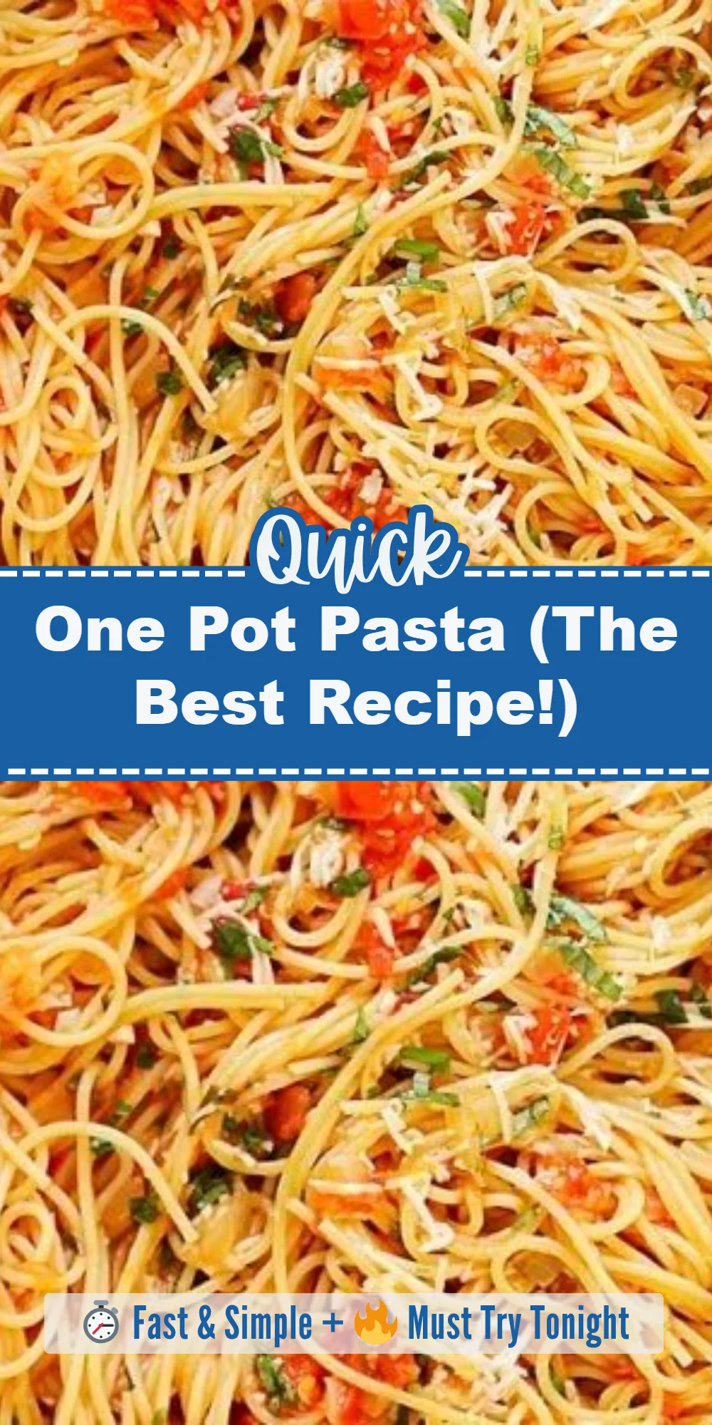 One Pot Pasta (The Best Recipe!)